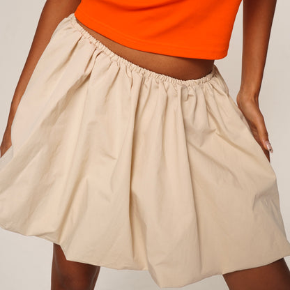 WOMEN'S SKIRT CLOUD CREAM