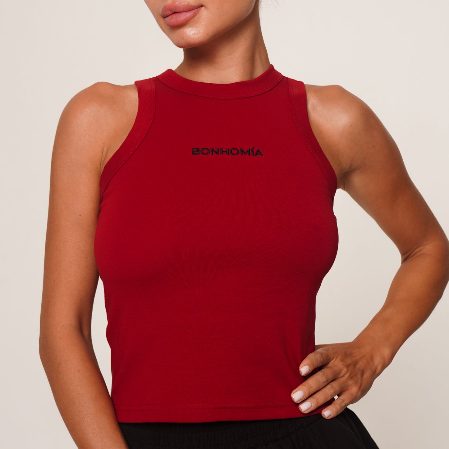 WOMEN'S T-SHIRT TINA DEEP RED