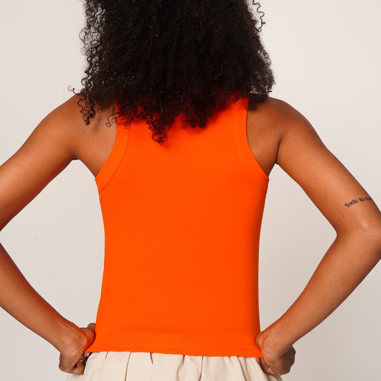 WOMEN'S T-SHIRT TINA BRIGHT ORANGE