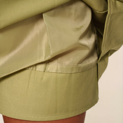 SKIRT-SHORT SCHOOL GIRL GREEN