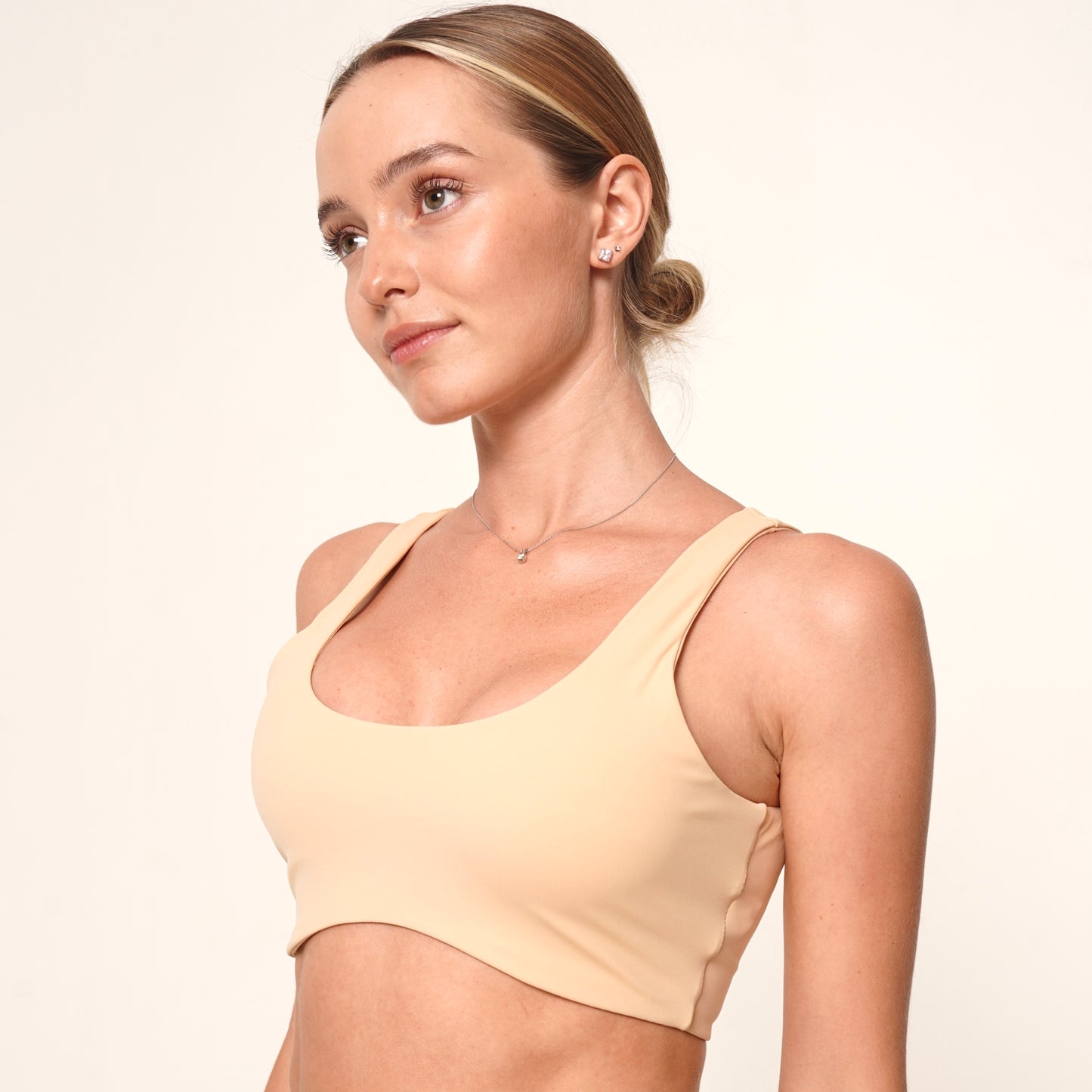 WOMEN'S TOP STRETCH BEIGE