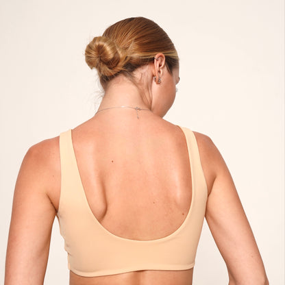 WOMEN'S TOP STRETCH BEIGE