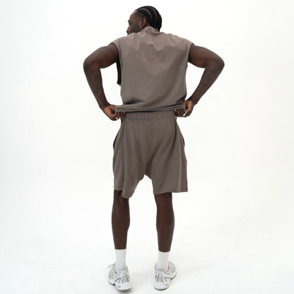 MEN'S SHORT KANYE BASE BROWN