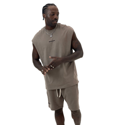 MEN'S SHORT KANYE BASE BROWN